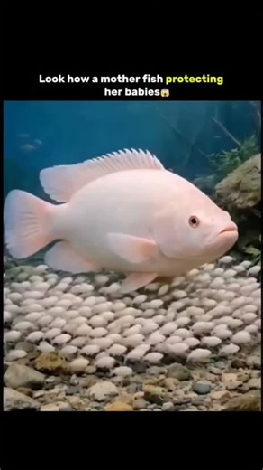 epic_movie2025 on Instagram: "All_movie_list At first glance, this moment can look shocking—but it's actually one of nature's most beautiful parenting behaviors. 🐟💙 This is a mouthbrooding fish, and she's not eating her babies—she's protecting them. In mouthbrooding species, the parent (often the mother, sometimes the father) carries fertilized eggs and tiny fry safely inside the mouth. When danger approaches or currents get rough, the babies rush back inside for shelter. Once it's safe, the p
