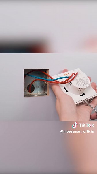 MOES WiFi Smart Glass Panel Switch for Home Automation