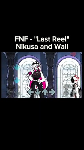 fnf last reel but nikusa and wall sings #fnfmods #fnfbendy #fnfnikusa #fnf #fnfbf #fnfmod #fridaynightfunkin