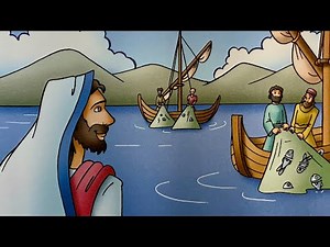 Jesus Calls the Disciples Bible story for kids read aloud