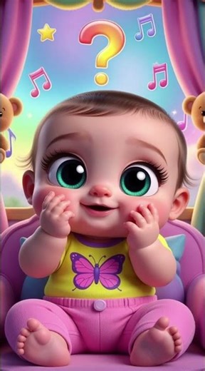 Baby Plays Peek-a-Boo 🙈 | Cute Baby Video | Fun Kids & Baby Moments #shorts