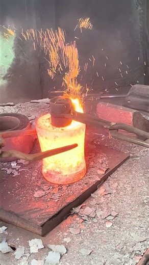 Inside the forging factory Forging Process for Heavy Machinery Parts #forge #forging #machine