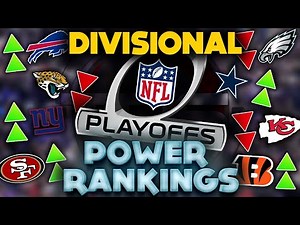 The Official 2022 NFL Playoff Power Rankings (Divisional Round Edition) || TPS