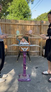 Ball and chain versus rolling pin! 😂 Block em Pop em WoodBots!!! ♻️🛹⚔️Patent Pending. Go to link in my bio to purchase! Also coming to Kickstarter soon! #fight #battle #swordfight #art #retrotoys #skateboards #WoodenGame #BalloonFightGame #spar #sparingtoys #toymaker #blockempopemwoodbots #ballandchain #rollingpin | Brokedeck Creations