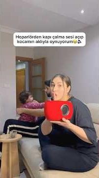 Hoparlörden kapı çalma sesi açıp beni trollüyor😂