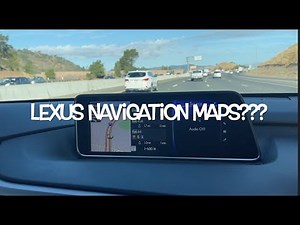 LEXUS RX NAVIGATION MAPS (NOT SO GOOD)