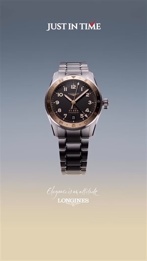 Just In Time on Instagram: "Sophistication, Style and Precision across time zones. The LONGINES SPIRIT ZULU TIME 1925 features a 39 mm stainless steel case with a rose-gold bidirectional rotating bezel and an open back revealing the unique movement details ✨ Watch Displayed: Longines Spirit Zulu Time 1925 Men Automatic Black Dial Analog Stainless Steel Watch L38035536 Visit your nearest Just In Time boutique or shop online at www.justintime.in 💫 10,000+ Unique Watch Styles ⌚ 80+ Watch Boutiques