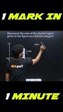Application of Integrals | Sure Question | 1 Mark in 1 Minute | Eduport Plus Two