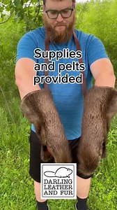 I’ve been wanting to run a mitten sewing class for a long time, and things finally came together so that I could get one scheduled! I’m nervous and I’m excited! At the class, I’ll supply all the materials and tools you need to make your own pair of beaver or raccoon mittens. I’ll walk you through each step of repairs, blocking, and hand sewing your mittens and lining. The mittens you make are yours to keep! I will also have my Techsew 202 fur sewing machine on site for participants to practice m