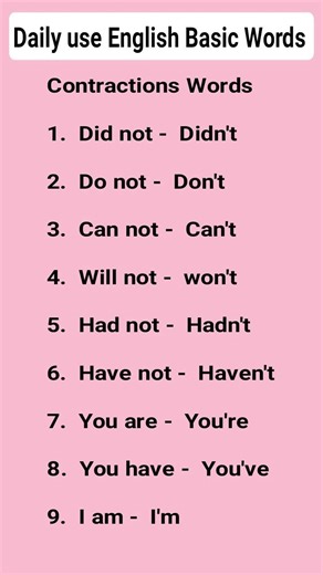 Daily use English Basic Words#Daily use English Sentences#English#Englishgrammar