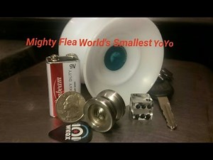 Yoyofactory Mighty Flea yoyo review. Worlds smallest yo-yo.