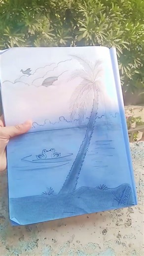 #easy senary with pencil sketch ✴️😊