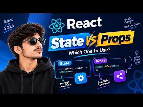React State vs Props 🔥 The Difference Every Beginner Must Know