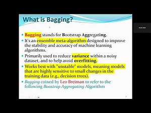 Bagging Ensemble Method: Bagging Machine Learning Algorithm