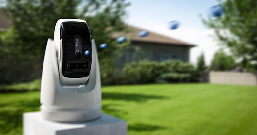 Paintball-blasting home security camera redefines 'enter at own risk'