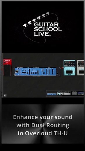Enhance your sound with Dual Routing in Overloud TH-U