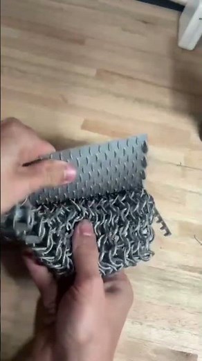 Clean supports 😁 #chainmaille #chainmail #propsmaker #3dprinting #cosmaker