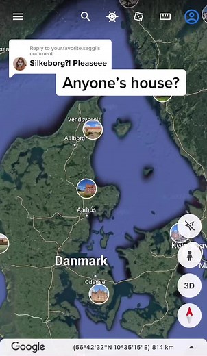 Discovering Silkeborg Through Google Earth