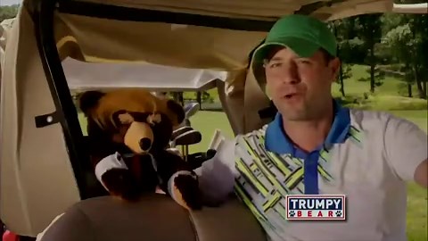 Trumpy Bear collectable teddy bear advert
