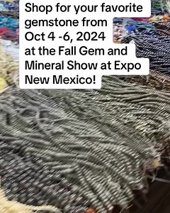 1.9K views · 20 reactions | What’s your favorite gemstone? Come and find out at the Fall Gem and Mineral Show at Expo New Mexico! | Visit Albuquerque | Facebook