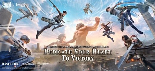 21M views · 107K reactions | PUBG MOBILE x Attack On Titan collaboration is now live! Experience the Titan transformation, ODM gear, and more surprises! Step into the battleground and dedicate your heart to victory! And stay tuned for more collaboration contents coming soon!  https://pubgmobile.live/AttackOnTitan2025 #PUBGMOBILE #PUBGMxAttackOnTitan #AttackOnTitan #AOT | PUBG MOBILE | Facebook