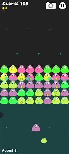 Pou Popper Coins No more space! Game Over Find Pou Game Over Wrong cup!