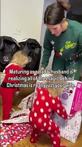 Is the magic of the holidays, your wife?
