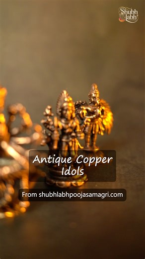🌟 Antique Handcrafted Copper Idols – At shubhlabhpoojasamagri.com