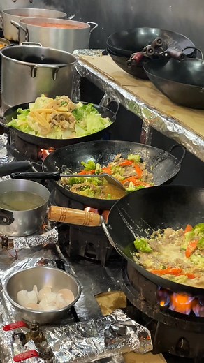 212 reactions · 15 shares | Mornings behind the scenes with our Kitchen team that prepares, cooks, and serves the Lunch Buffet menu items  — Shout out to them for always making the food extra tasty  Which of our menu items for our Lunch Buffet is your favorite? #guambuffet #thaibuffetlunch #guamfoodfinds #guamfoodies #thai #bibaguam #tumon #guam #buffetstyle #behindthescenes #kitchenteam #guamlife #guamrestaurant #guam671 | Ban Thai Guam | Facebook