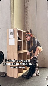 Yes I always look around before taking my pants off even though if someone was watching I would just continue It’s spring. I’m but it’s still so chilly in the mornings so I’m always layered up and usually taking my pants off is part of the plan. . . . #gym #sweats #pants #gains #legday | RissFit Warrior