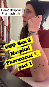 POV: Gen Z Hospital Pharmacist 💊 part 1 I’m transferring all my Gen Z TikToks! :) #doctor #pharmacist #pharmacy #genz #funny #silly #haha #community #retail #reel #rizz #wild #hospital #nurse #tech | Dr. Kati Forbes, PharmD, RPh