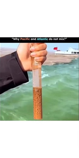 why Pacific and Atlantic Ocean do not mix? #fascinatinginformation#scientificjourney #science