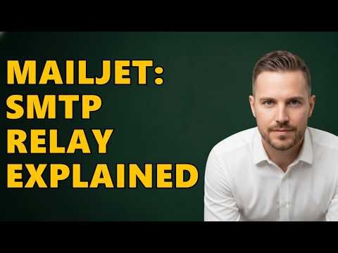 Can Mailjet API Be Used As An SMTP Relay?