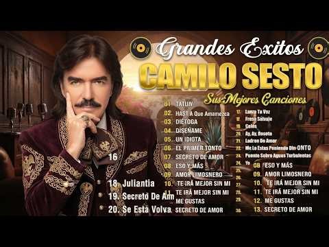 CAMILO SESTO SUS 20 MAYORES ÉXITOS ❤️ Las Mejores Canciones | Grandes Éxitos Inolvidables#