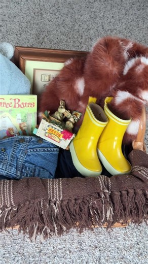 Curated Vintage Baby Gift Basket Ideas