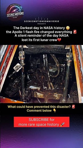What Happened in Apollo 1? 😳 NASA’s Darkest Disaster Explained 🚨