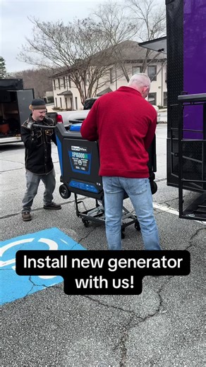 Installing a DuroMax 16,000 Watt Generator in a Food Trailer