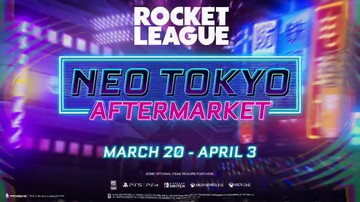 14K views · 417 reactions | Welcome to the underground world of Neo Tokyo: Aftermarket! New Item Packs will hit the Aftermarket Item Shop Tab every two days alongside a few standalone Items that are inspired by the sights and signage of Neo Tokyo itself. Learn more in our blog: rl.gg/NeoTokyo | Rocket League | Facebook