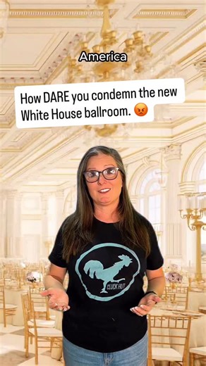 How is it that so many people are upset about the president building a luxurious ballroom while Americans suffer? It’s almost like he’s not even serving the American people or something crazy. No way… that couldn’t be right? 🤦‍♂️🤦‍♂️ Happy Friday, y’all, and remember, we can do so much better than this because we sure as Cluck can’t do worse. 🙌🫶 We love y’all. now buy some soap, wash your ass, and let’s keep resisting fascist ass hats. 🙌✊ #StayLoud #CluckFascists #PeopleBeforeProfit #Democr