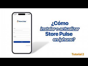 ¿Cómo instalar o actualizar Store Pulse en iPhone?