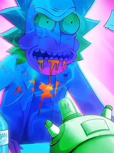 animation Rick and morty edit animation song name : montagen fluxo torcido #rickandmorty#animation#edit#fyp#animé