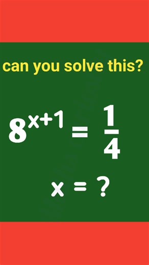 exponential problem Solving #maths #basicproblems