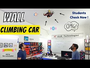 😲 Wall Climbing Robotic Car using Arduino | Anti Gravity Car 🚗