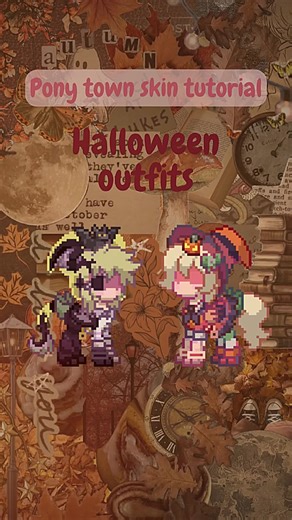 Create Unique Halloween Skins in Pony Town