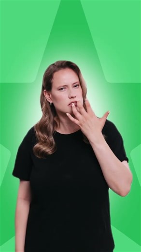 ASL 5 style signs #asl #deaf #deafcommunity #asllanguage