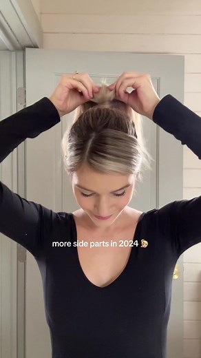 Side Part Ponytail and Hairstyles Tutorial 2024