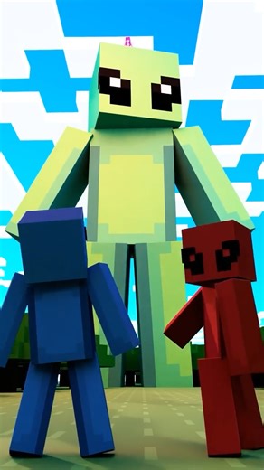 Cash Fights an Alien #Cash #new #video #minecraft #gaming #reels | Cash MC Gaming