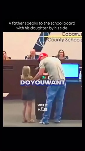 Nevene on Instagram: "A father speaks at a school board meeting with his daughter beside him, sharing her experience and standing up for her in a calm and respectful way. Moments like this are a reminder of how important it is for parents to show up and support their kids. #parentvalues #dadanddaughter"