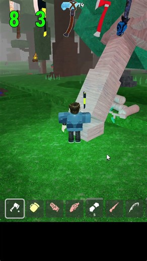 All Axes vs New Brightwood Tree 🌳🪓 | 99 Nights in the Forest #roblox #usa