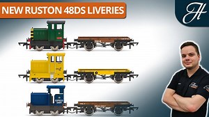 We took a closer look at Hornby’s three new Ruston locomotives, arriving as part of the new 2020 range. Pre-order yours: http://bit.ly/39Tyiy1 | Hattons Model Railways